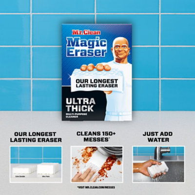 Mr Clean Magic Eraser Ultra Thick Multi Purpose Eraser - 3 Count - Image 2