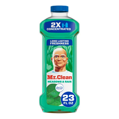 Mr Clean Multi Surface Cleaner 2x Concentrated With Febreze Freshness Summer Citrus - 23 Fl. Oz. - Image 1