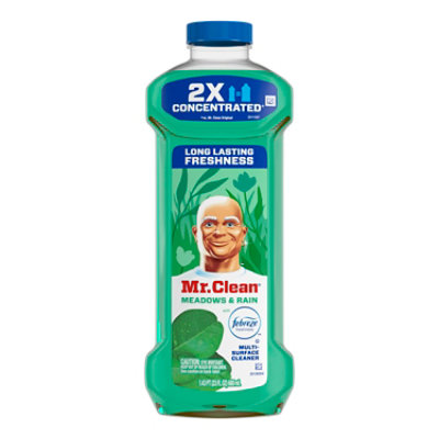 Mr Clean Multi Surface Cleaner 2x Concentrated With Febreze Freshness Summer Citrus - 23 Fl. Oz. - Image 2