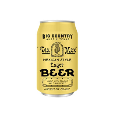 Big Country Organic Brewing Co. TexMex Lager - 6-12 Fl. Oz. - Image 3