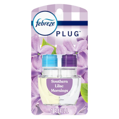 Febreze Plug Scented Oil Refills Limited Edition Southern Lilac Mornings - 0.87 Fl. Oz. - Image 1