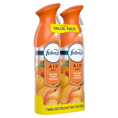 Febreze Air Mist Air Freshener Limited Edition Georgia Peach Orchard - 2-8.8 Oz - Image 8