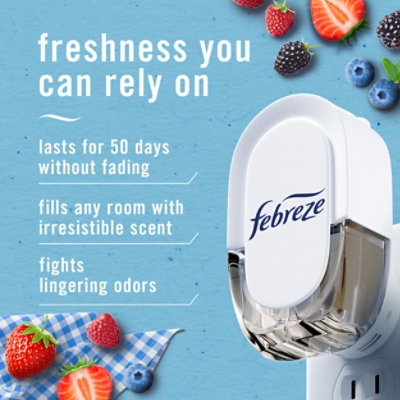 Febreze Plug Scented Oil Refill Limited Edition Summer Berry Picking - 0.87 Fl. Oz. - Image 2