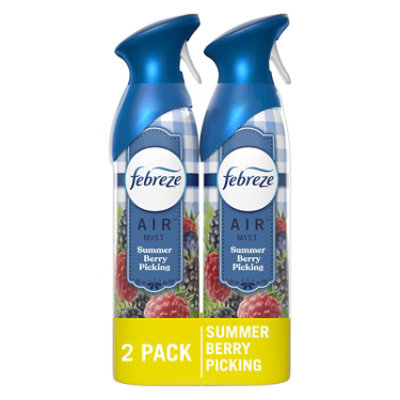 Febreze Air Mist Air Freshener Limited Edition Summer Berry Picking 2 - 8.8 Oz - Image 1