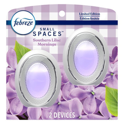 Febreze Small Spaces Air Freshener Limited Edition Southern Lilac Mornings - 2 - 0.25 Fl Oz. - Image 1