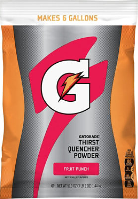 Gatorade Fruit Punch Original Powdered Drink Mix, 51 Ounce Packet (Pack of 14)