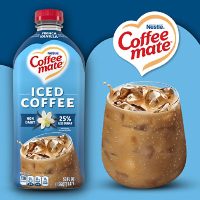 Nestle Coffee Mate French Vanilla Iced Coffee Bottle - 50 Fl. Oz. - Image 2