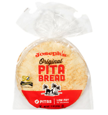 Josephs Original Pita Bread - 4 Count