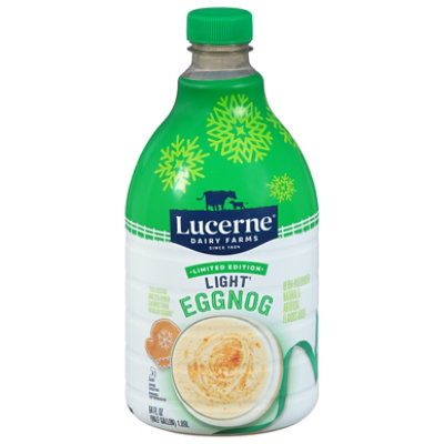 Lucerne Eggnog Holiday Light Half Gallon - 64 Fl. Oz. - Image 3