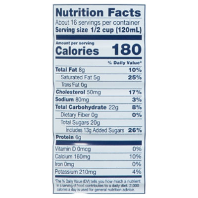 Lucerne Eggnog Holiday Half Gallon - 64 Fl. Oz. - Image 3