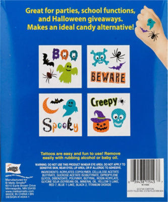Melo Tattoo Spooky Icons 20 Count - Each - Image 4