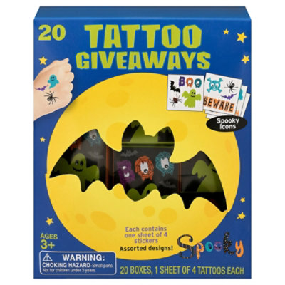 Melo Tattoo Spooky Icons 20 Count - Each - Image 1