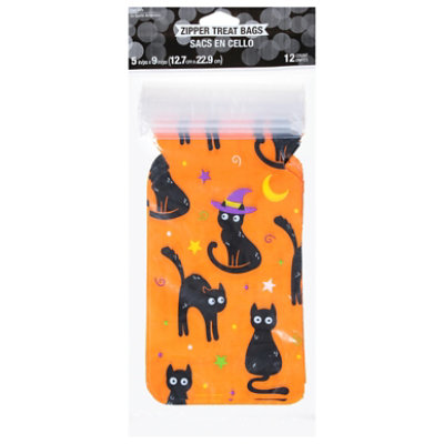 Cre Cat Zipper Treat Bag - 12 Count - Image 1