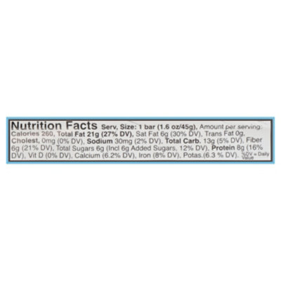 Nelly's Organic Chunky Almond Butter Bar - 1.6 Oz - Image 3