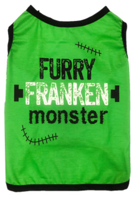 Inf Halloween Pet T Shirt Medium Frank - Each - Image 1