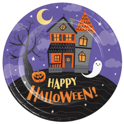 Signature Select Happy Haunting Lunch Plates - 8 Count - Image 1