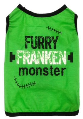 Inf Halloween Frank Pet T Shirt Small  - Each - Image 1