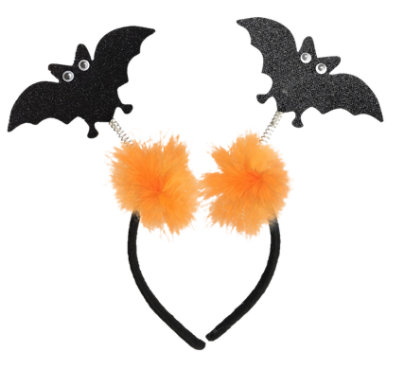 Inf 10 Inch Halloween Headband Bats - Each - Image 1