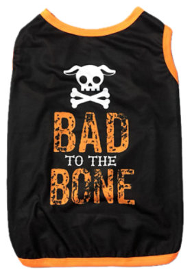 Inf Halloween Pet T Shirt Medium Bad - Each - Image 1