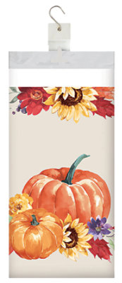 Signature Select Painted Pumpkins Tablecover - Each - Image 1