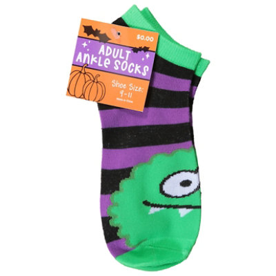 Berk Adult Ankle Socks Monster - Each - Image 3