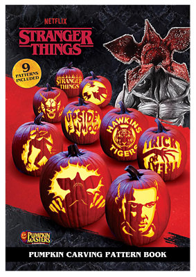 Pumpkin Monster Stranger Things Pattern Book - Each - Image 1