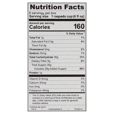 Sabrosa Raspado Mango Chili Lime Italian Ice - 6-6 Fl. Oz. - Image 4