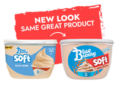 Blue Bunny Soft Salted Caramel Frozen Dessert - 46 Fl. Oz. - Image 5