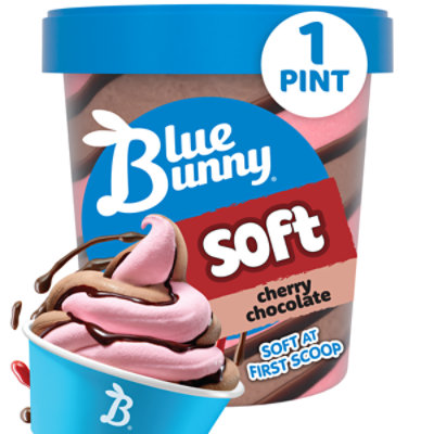 Blue Bunny Cherry Chocolate Twist Pint - 16 Fl. Oz. - Image 1