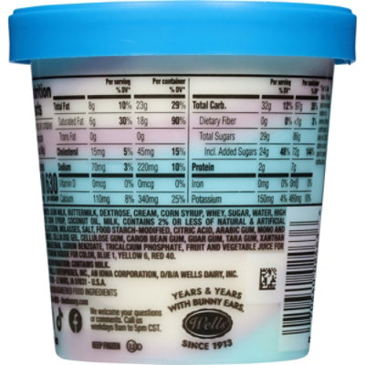 Blue Bunny Soft Blu's Birthday Cake Frozen Dessert Pint - 16 Fl. Oz. - Image 3