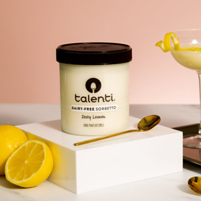 Talenti Dairy Free Sorbetto Zesty Lemon - 1 Pint - Image 6