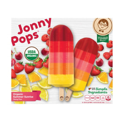 Jonnypops Popsicle Summer Sunrise Organic - 14.8 Fl. Oz. - Image 2