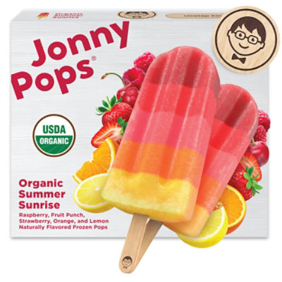 Jonnypops Popsicle Summer Sunrise Organic - 14.8 Fl. Oz. - Image 2