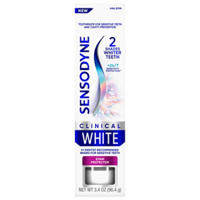 Sensodyne Clinical White Stain Protector - 3.4 Oz - Image 1