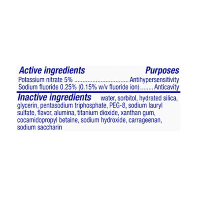 Sensodyne Clinical White Stain Protector - 3.4 Oz - Image 3