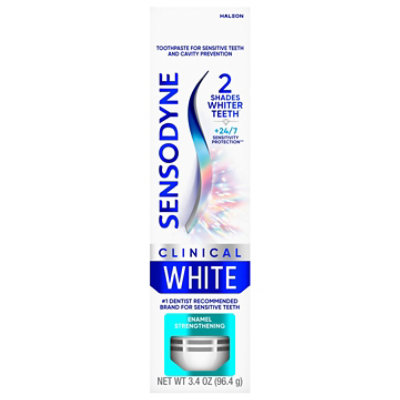 Sensodyne Clinical White Enamel Strength - 3.4 Oz - Image 1