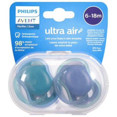 Avent Soother Air 6 to 18 Month X2 - Each - Image 3