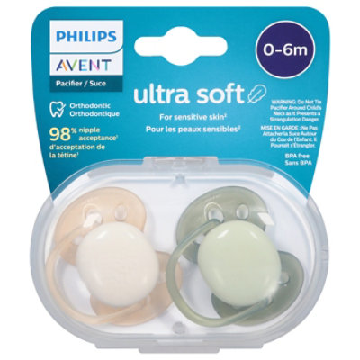 Avent Soother Soft 0-6 Month X2 - Each - Image 3