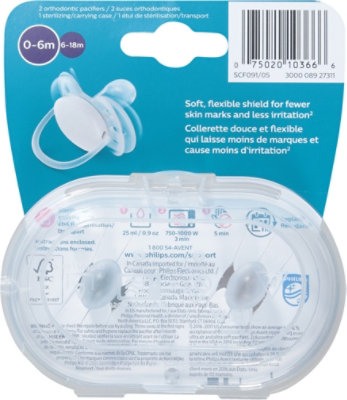 Avent Soother Soft 0-6 Month X2 - Each - Image 4