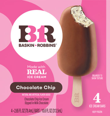 Baskin Robbins Choc Chip Bars - 4-2.65 Fl. Oz. - Image 2