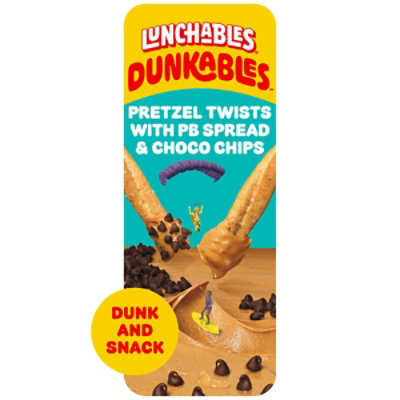 Lunchables Dunkables Pretzel Twists With PB Spread And Choco Chips - 2 Oz - Image 2