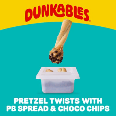 Lunchables Dunkables Pretzel Twists with PB Spread & Choco Chips - 2 Oz - Image 2