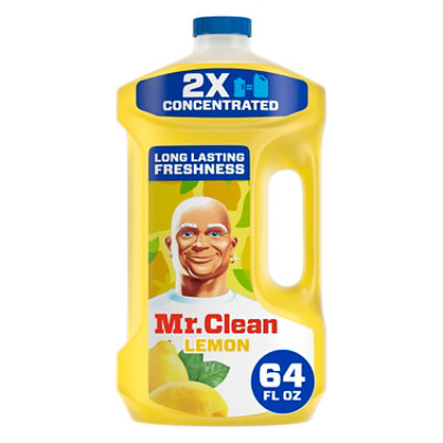 Mr. Clean Multi Surface Cleaner 2x Concentrated With Febreze Freshness Summer Citrus - 64 Fl. Oz. - Image 1