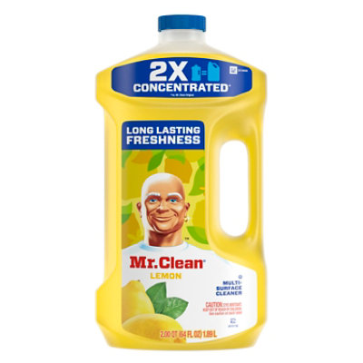 Mr. Clean Multi Surface Cleaner 2x Concentrated With Febreze Freshness Summer Citrus - 64 Fl. Oz. - Image 2