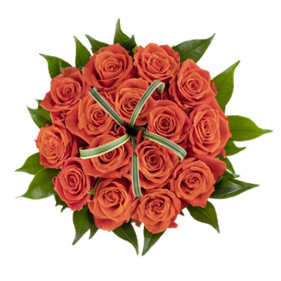 Debi Lilly Chic Orange Rose Bouquet - Each - Image 1