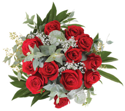 Red Rose Bouquet With Filler - Each - Image 1