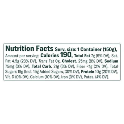 Chobani Creations Greek Yogurt Caramel Sundae - 5.3 Oz. - Image 4