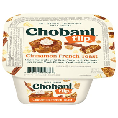 Chobani Flip Lowfat Greek Yogurt Cinnamon French Toast - 4.5 Oz - Image 2