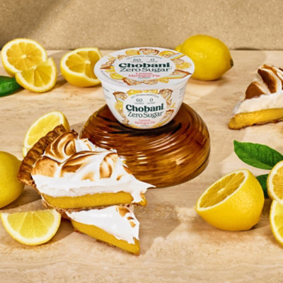 Chobani With Zero Sugar Lemon Meringue Greek Yogurt - 5.3 Oz. - Image 6