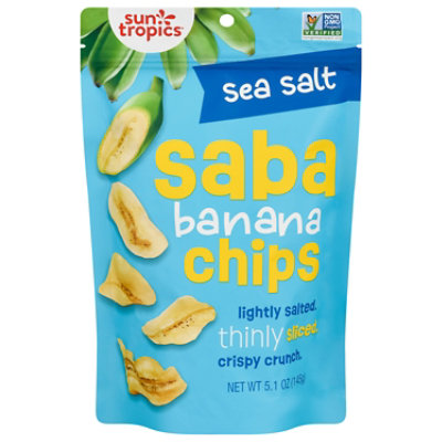 Sea Salt Saba Banana Chips - 5.1 Oz - Image 3